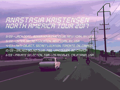 anastasia kristensen truants tour dates